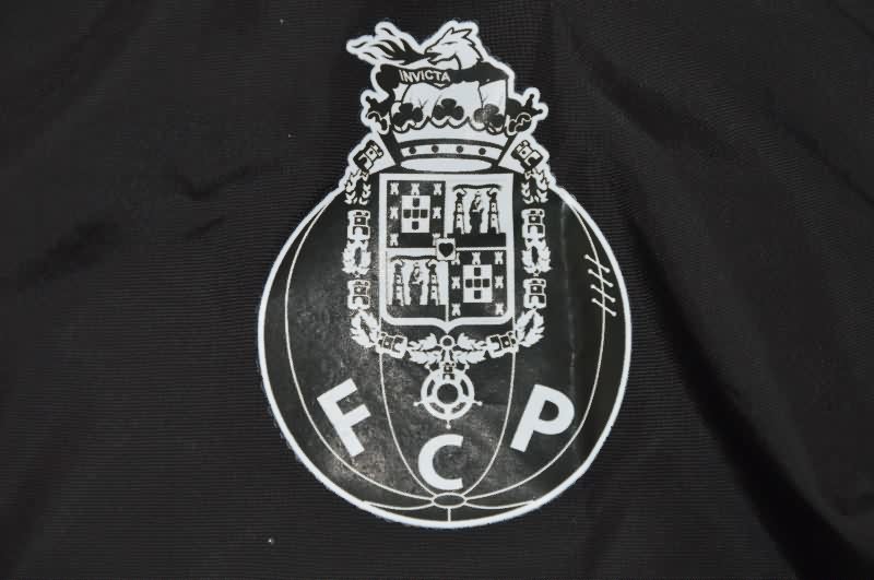 AAA(Thailand) Porto 25/26 Black Soccer Windbreaker
