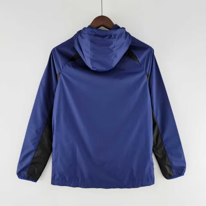AAA(Thailand) Porto 25/26 Dark Blue Soccer Windbreaker