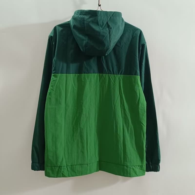 AAA(Thailand) Portugal 2025 Green Soccer Windbreaker