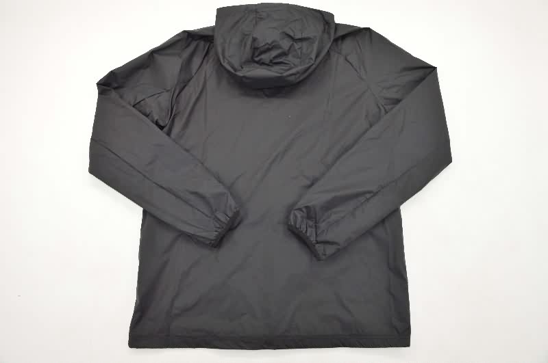 AAA(Thailand) Real Betis 25/26 Black Soccer Windbreaker