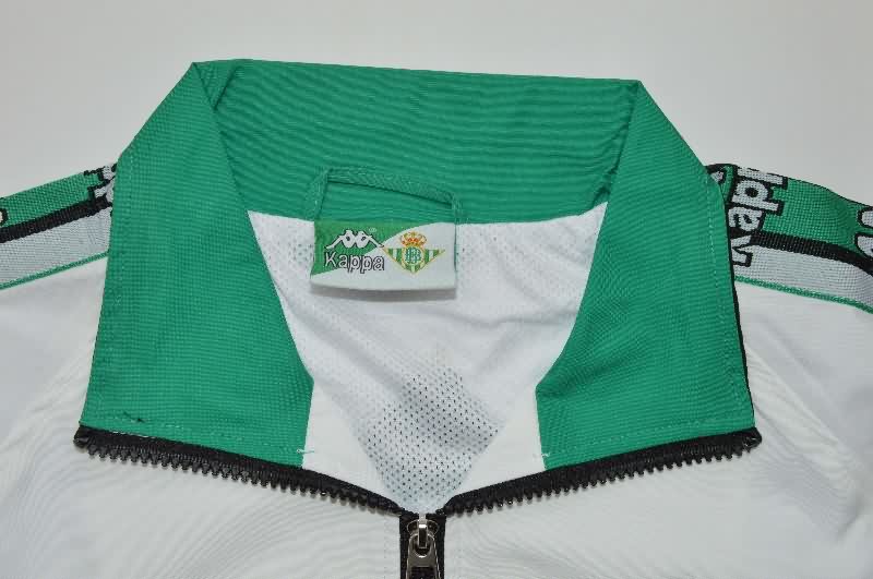 AAA(Thailand) Real Betis 25/26 White Black Soccer Windbreaker 02