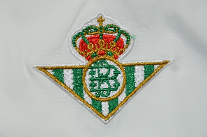AAA(Thailand) Real Betis 25/26 White Black Soccer Windbreaker 02