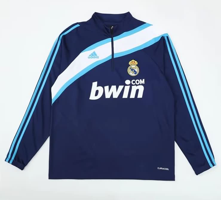 AAA(Thailand) Real Madrid 2009/10 Dark Blue Soccer Sweater