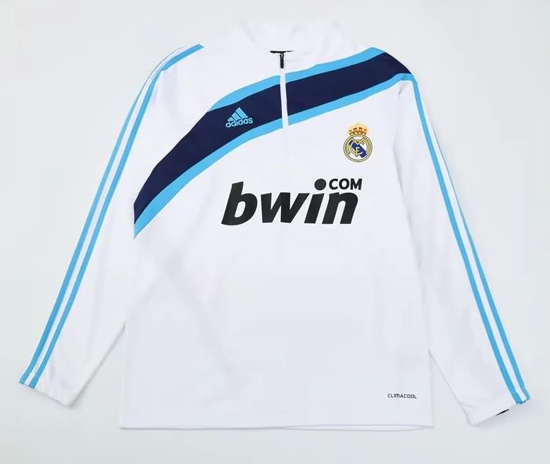 AAA(Thailand) Real Madrid 2009/10 White Soccer Sweater