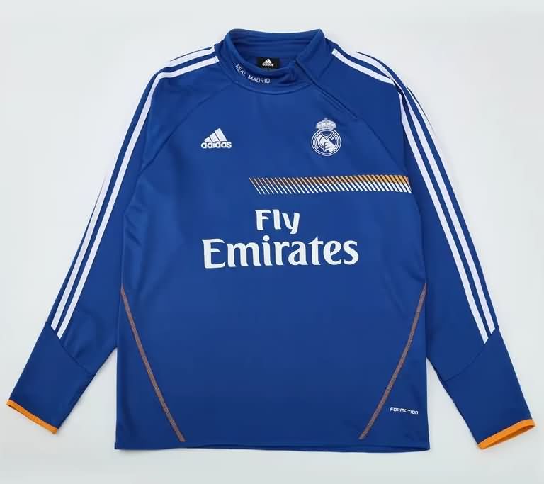 AAA(Thailand) Real Madrid 2013/14 Blue Soccer Sweater