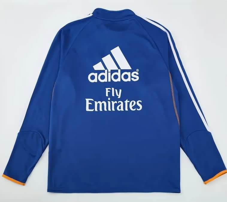AAA(Thailand) Real Madrid 2013/14 Blue Soccer Sweater