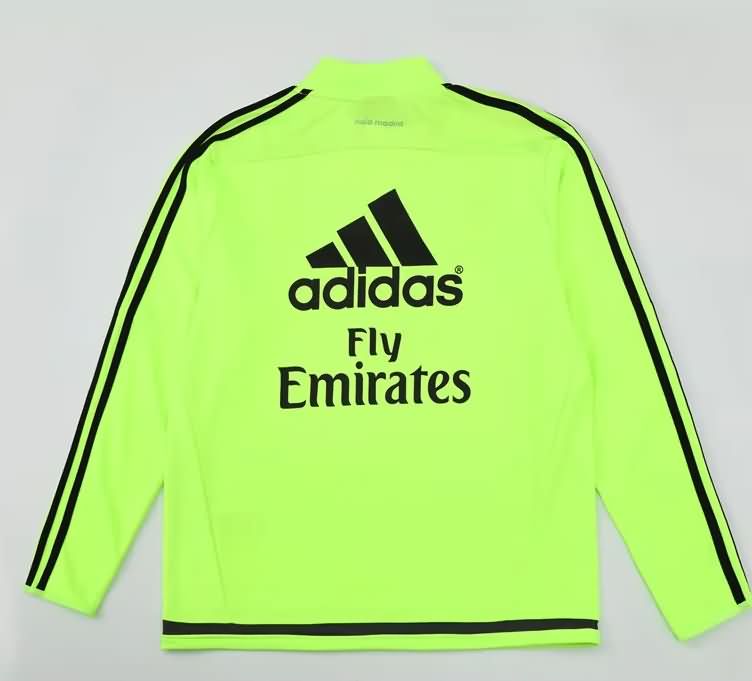 AAA(Thailand) Real Madrid 2015/16 Green Soccer Sweater