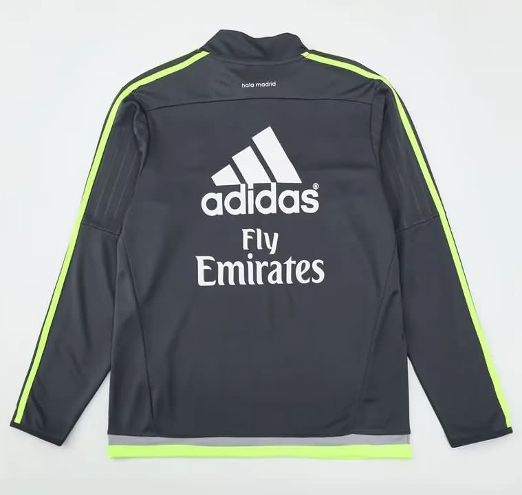 AAA(Thailand) Real Madrid 2015/16 Grey Soccer Sweater