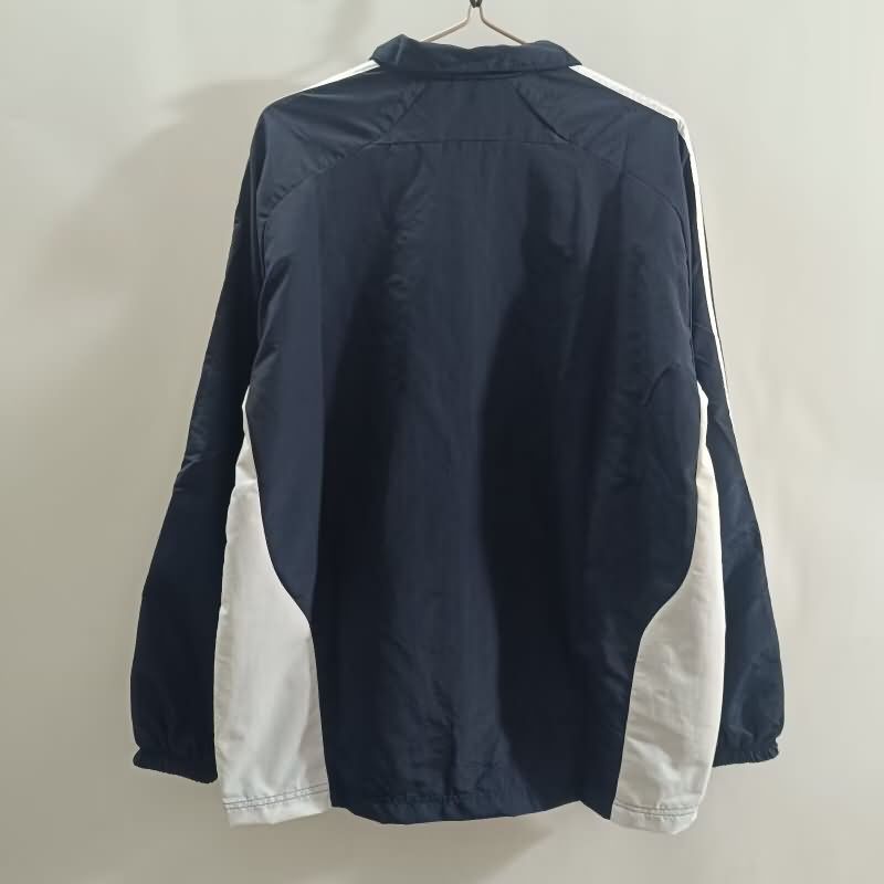 AAA(Thailand) Real Madrid 25/26 Dark Blue Soccer Windbreaker