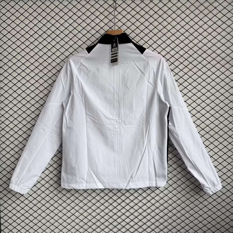 AAA(Thailand) Real Madrid 25/26 White Soccer Windbreaker 06