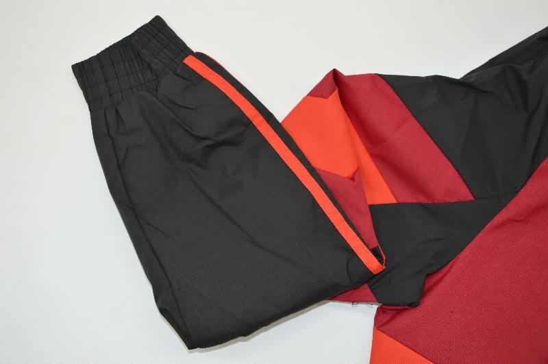 AAA(Thailand) River Plate 2025 Red Soccer Windbreaker