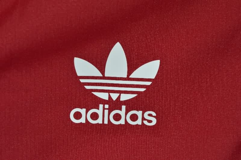 AAA(Thailand) River Plate 2025 Red Soccer Windbreaker