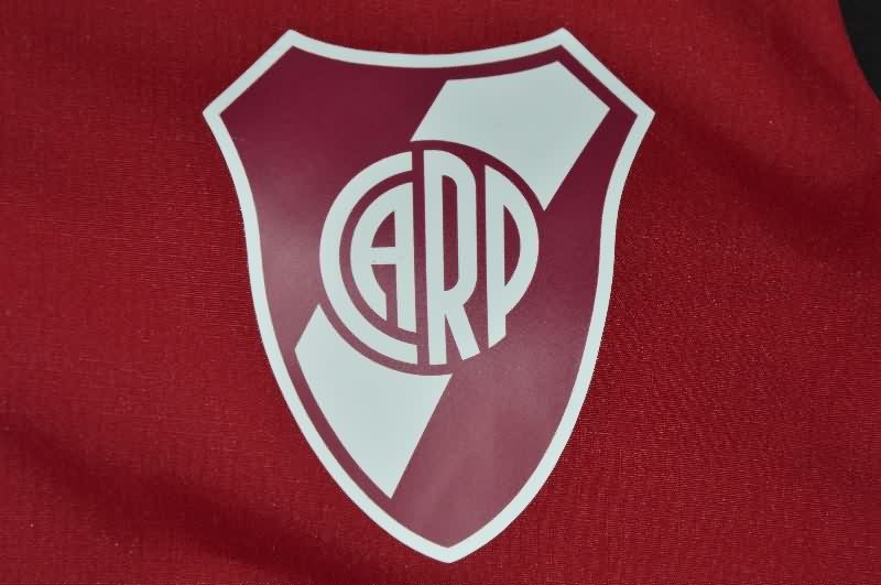 AAA(Thailand) River Plate 2025 Red Soccer Windbreaker