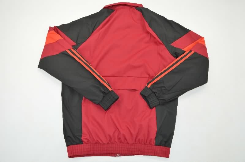 AAA(Thailand) River Plate 2025 Red Soccer Windbreaker