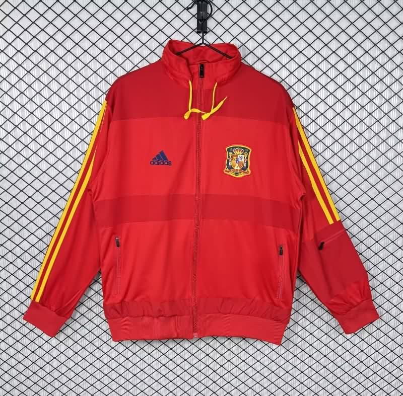 AAA(Thailand) Spain 2026 Red Soccer Windbreaker