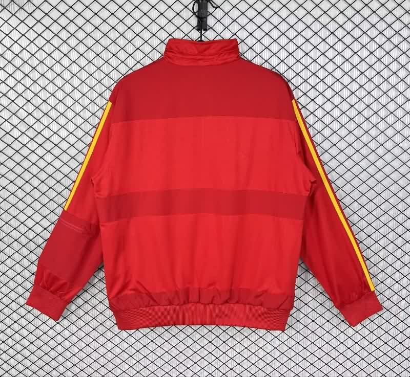 AAA(Thailand) Spain 2026 Red Soccer Windbreaker