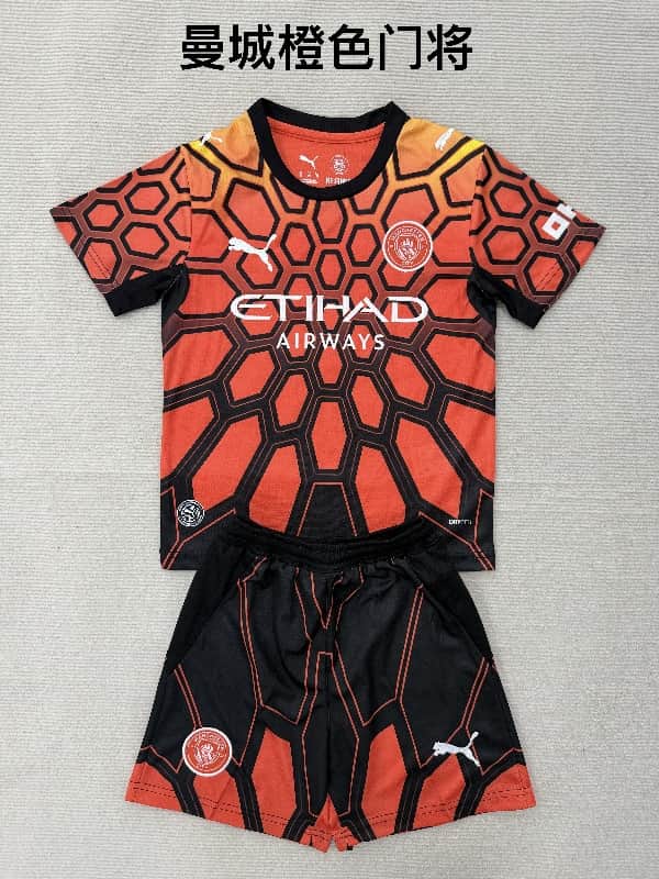 Manchester City 26/27 Goalkeeper Orange Soccer Jersey Manchester City 26/27 Goalkeeper Orange Soccer Jersey