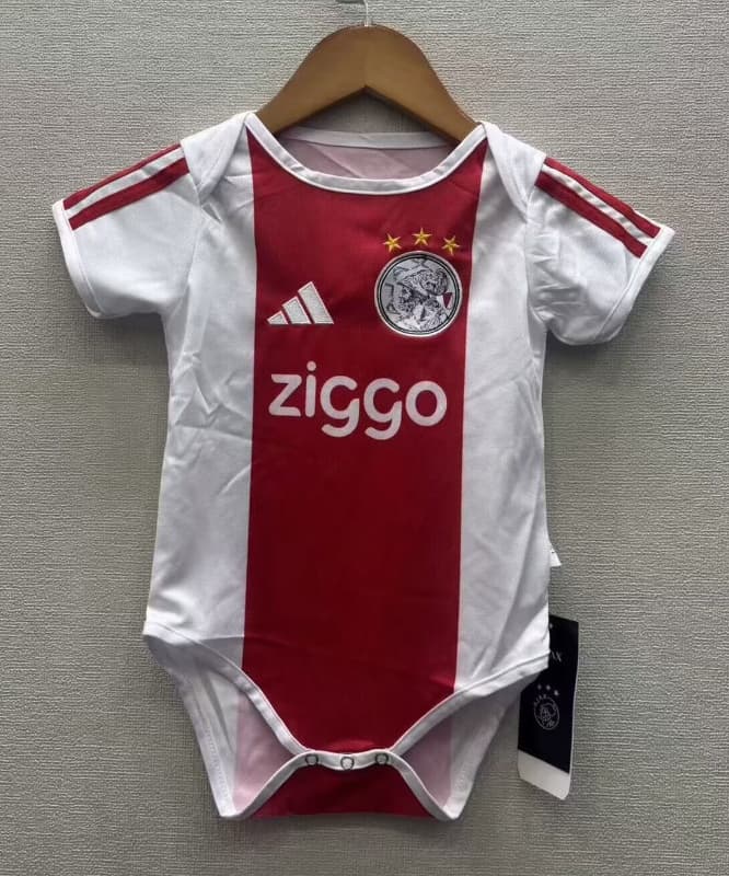 AAA(Thailand) Ajax 26/27 Home Baby Soccer Jerseys AAA(Thailand) Ajax 26/27 Home Baby Soccer Jerseys