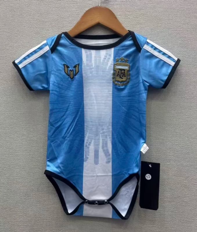 AAA(Thailand) Argentina 2026 MESSI Special Baby Soccer Jerseys AAA(Thailand) Argentina 2026 MESSI Special Baby Soccer Jerseys