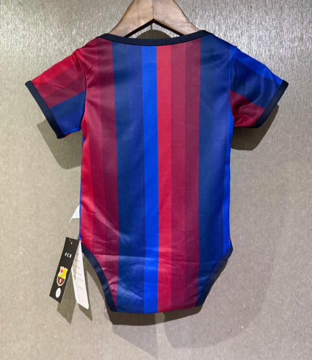AAA(Thailand) Barcelona 26/27 Home Baby Soccer Jerseys