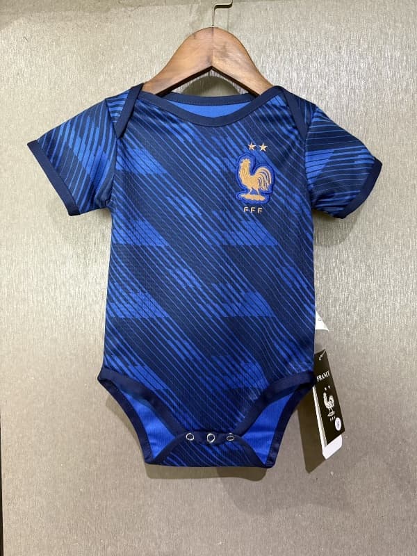 AAA(Thailand) France 2026 World Cup Home Baby Soccer Jerseys