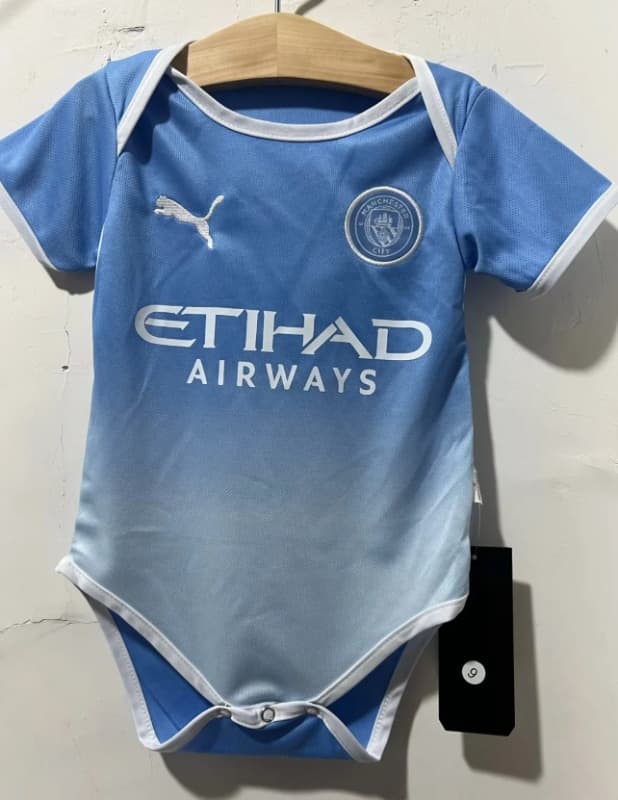 AAA(Thailand) Manchester City 26/27 Home Baby Soccer Jerseys AAA(Thailand) Manchester City 26/27 Home Baby Soccer Jerseys