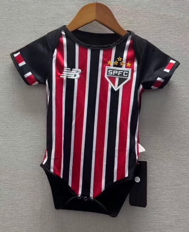 AAA(Thailand) Sao Paulo 2026 Away Baby Soccer Jerseys AAA(Thailand) Sao Paulo 2026 Away Baby Soccer Jerseys