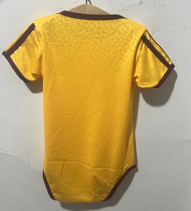 AAA(Thailand) Spain 2026 Yellow Baby Soccer Jerseys