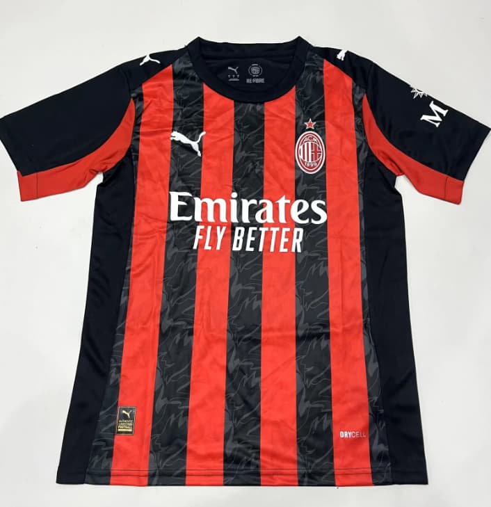 AAA(Thailand) AC Milan 26/27 Home Soccer Jersey (Leaked) AAA(Thailand) AC Milan 26/27 Home Soccer Jersey (Leaked)