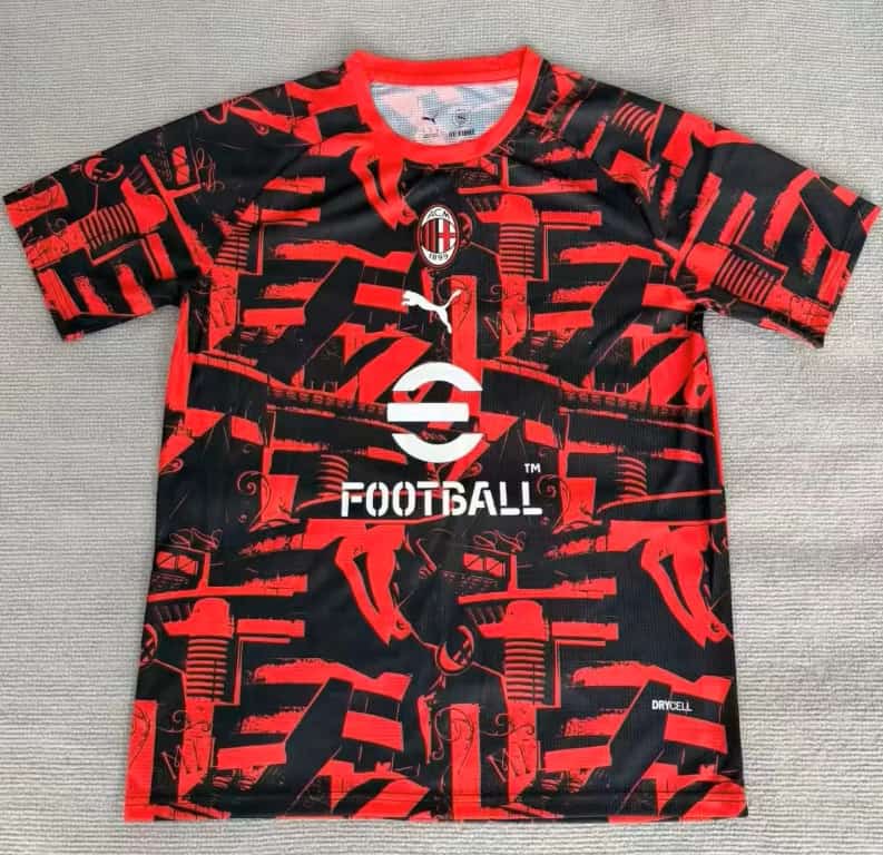 AAA(Thailand) AC Milan 26/27 Training Soccer Jersey AAA(Thailand) AC Milan 26/27 Training Soccer Jersey