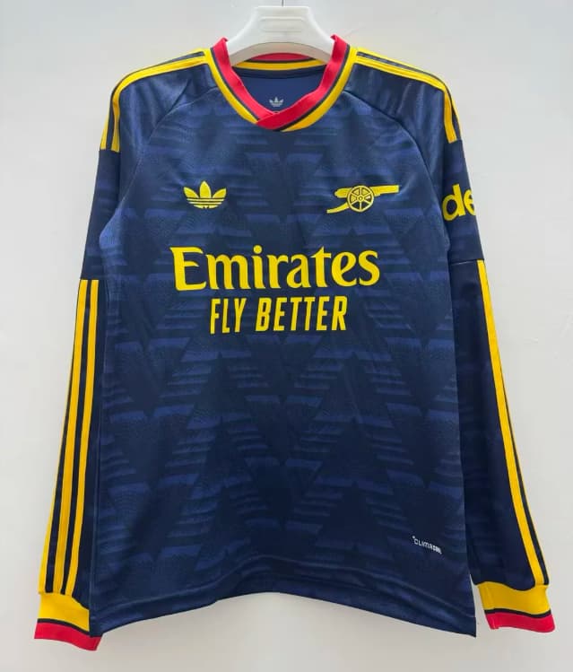 AAA(Thailand) Arsenal 26/27 Away Long Sleeve Soccer Jersey (Leaked) AAA(Thailand) Arsenal 26/27 Away Long Sleeve Soccer Jersey (Leaked)