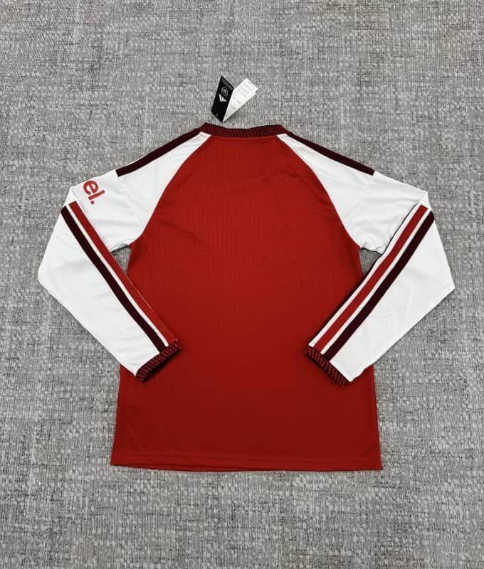 AAA(Thailand) Arsenal 26/27 Home Long Sleeve Soccer Jersey (Leaked)