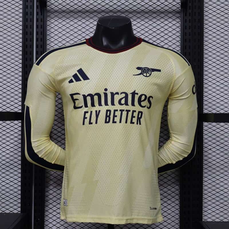 AAA(Thailand) Arsenal 26/27 Third Long Sleeve Soccer Jersey (Player) Leaked