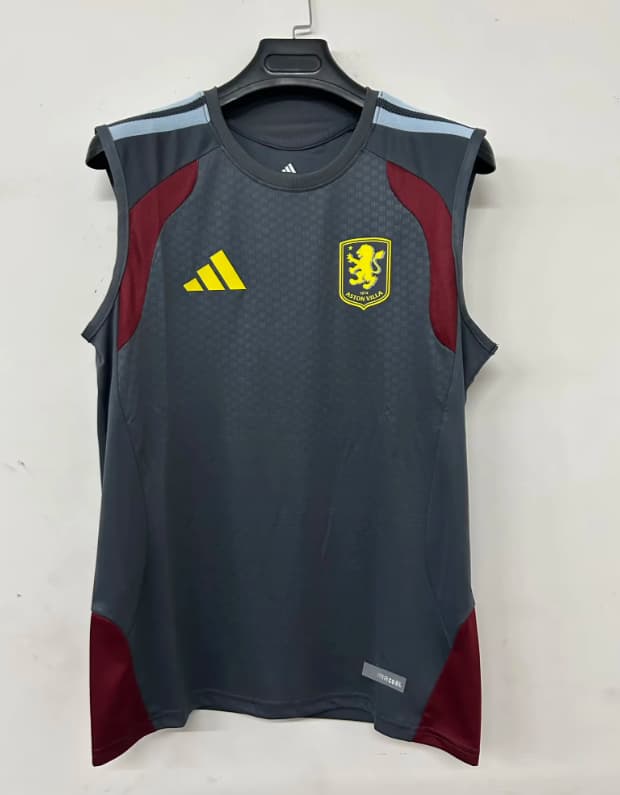 AAA(Thailand) Aston Villa 26/27 Training Vest Soccer Jersey AAA(Thailand) Aston Villa 26/27 Training Vest Soccer Jersey
