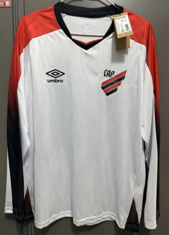 AAA(Thailand) Athletico Paranaense 2026 Away Long Sleeve Soccer Jersey AAA(Thailand) Athletico Paranaense 2026 Away Long Sleeve Soccer Jersey