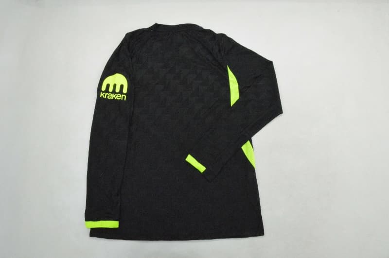 AAA(Thailand) Atletico Madrid 26/27 Away Long Sleeve Soccer Jersey(Player)