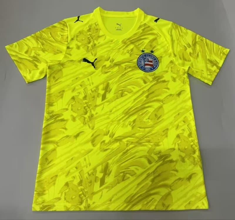 AAA(Thailand) Bahia 2026 Goalkeeper Green Soccer Jersey AAA(Thailand) Bahia 2026 Goalkeeper Green Soccer Jersey
