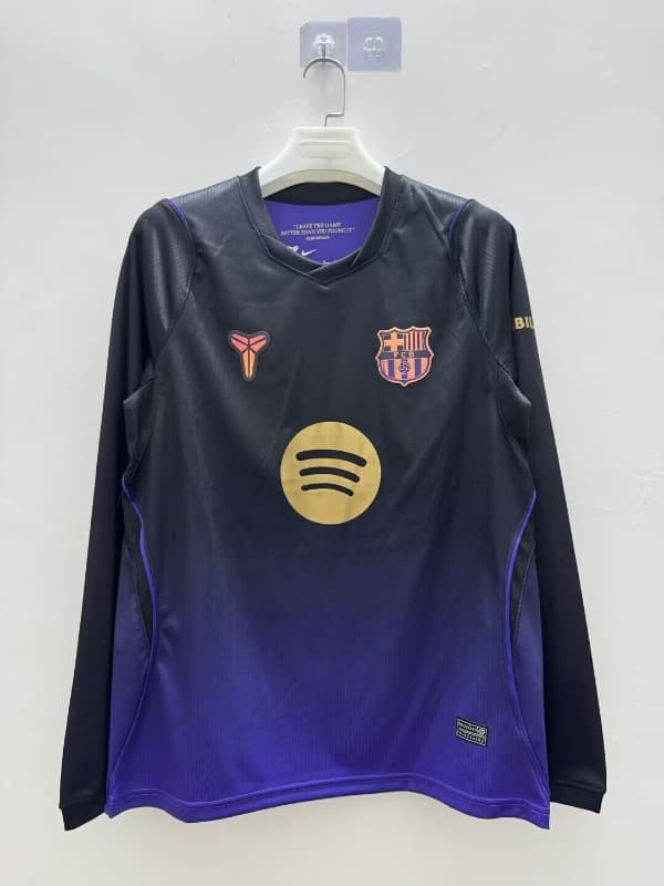 AAA(Thailand) Barcelona 26/27 Away Long Sleeve Soccer Jersey (Leaked) AAA(Thailand) Barcelona 26/27 Away Long Sleeve Soccer Jersey (Leaked)