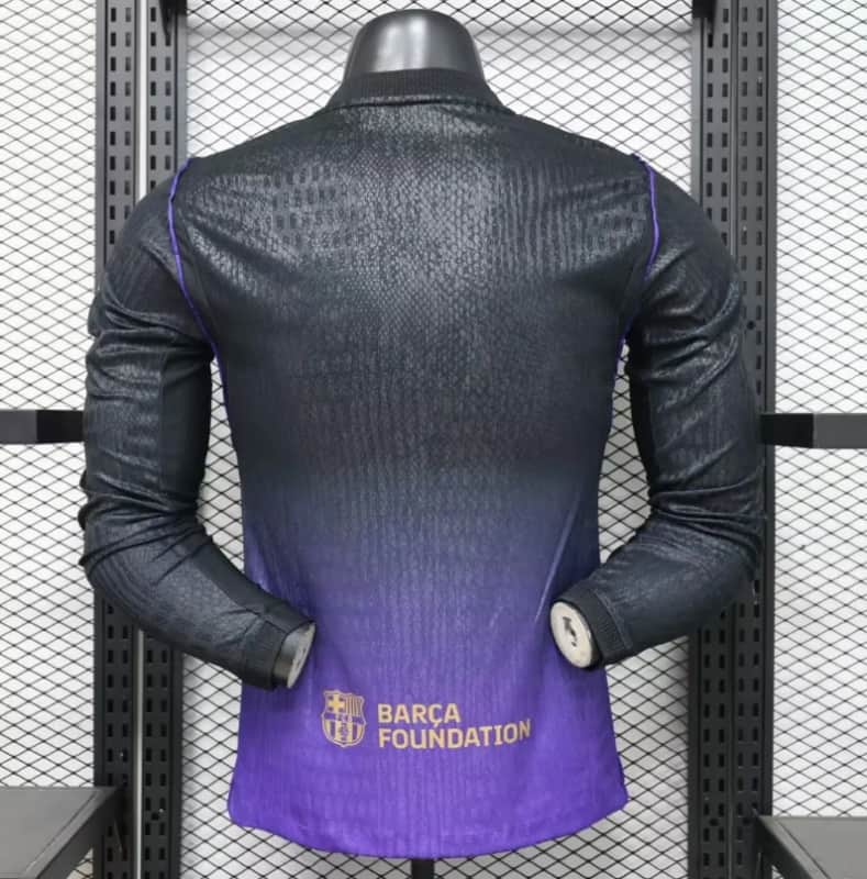 AAA(Thailand) Barcelona 26/27 Away Long Sleeve Soccer Jersey (Player) Leaked