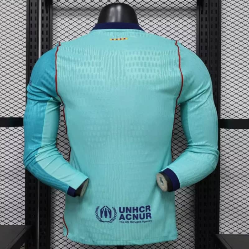 AAA(Thailand) Barcelona 26/27 Third Long Sleeve Soccer Jersey (Player) Leaked