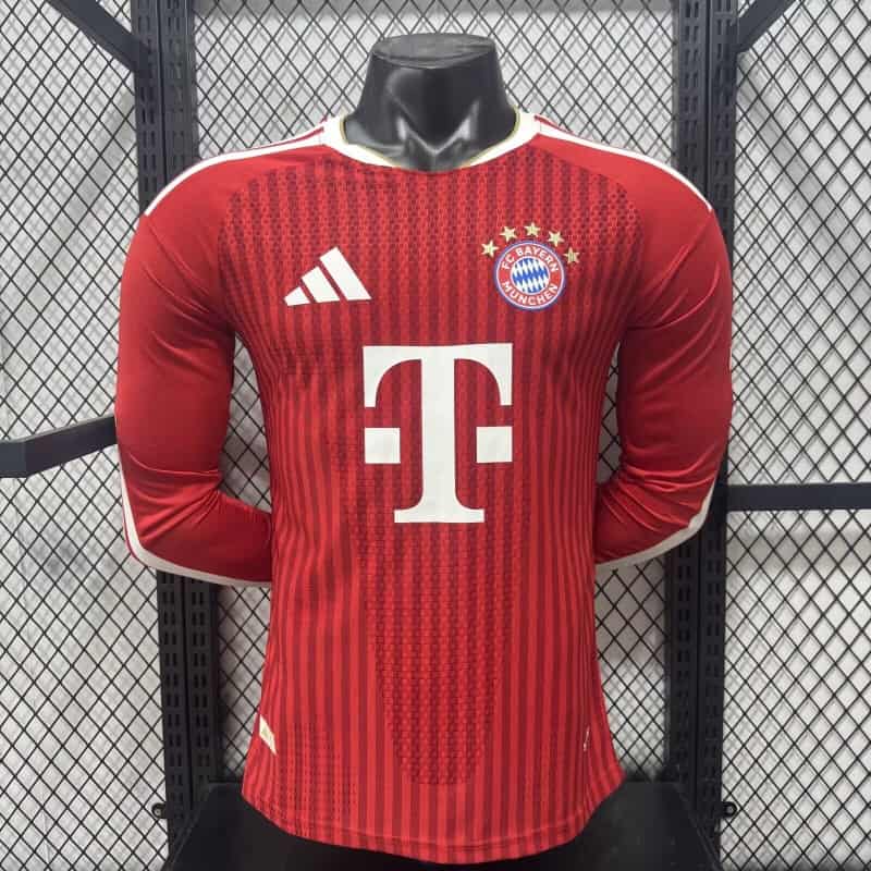 AAA(Thailand) Bayern Munich 26/27 Home Long Sleeve Soccer Jersey (Player) Leaked AAA(Thailand) Bayern Munich 26/27 Home Long Sleeve Soccer Jersey (Player) Leaked