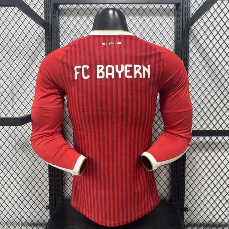 AAA(Thailand) Bayern Munich 26/27 Home Long Sleeve Soccer Jersey (Player) Leaked