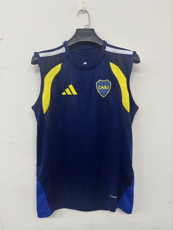 AAA(Thailand) Boca Juniors 2026 Training Vest Soccer Jersey AAA(Thailand) Boca Juniors 2026 Training Vest Soccer Jersey
