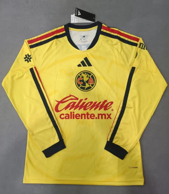 AAA(Thailand) Club America 26/27 Home Long Sleeve Soccer Jersey