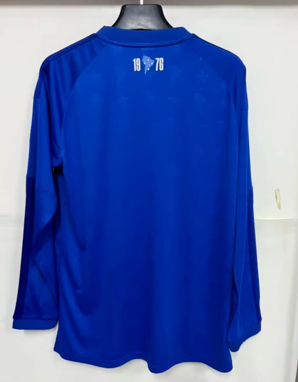 AAA(Thailand) Cruzeiro 2026 Home Long Sleeve Soccer Jersey