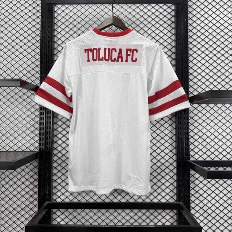 AAA(Thailand) Deportivo Toluca 26/27 White NFL Jersey