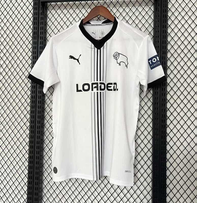 AAA(Thailand) Derby County 26/27 Home Soccer Jersey