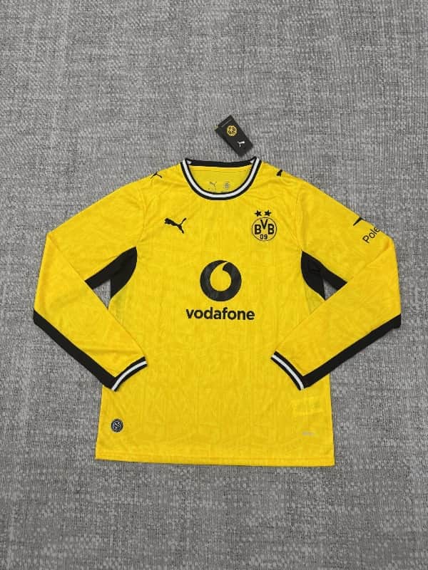 AAA(Thailand) Dortmund 26/27 Home Long Sleeve Soccer Jersey (Leaked) AAA(Thailand) Dortmund 26/27 Home Long Sleeve Soccer Jersey (Leaked)