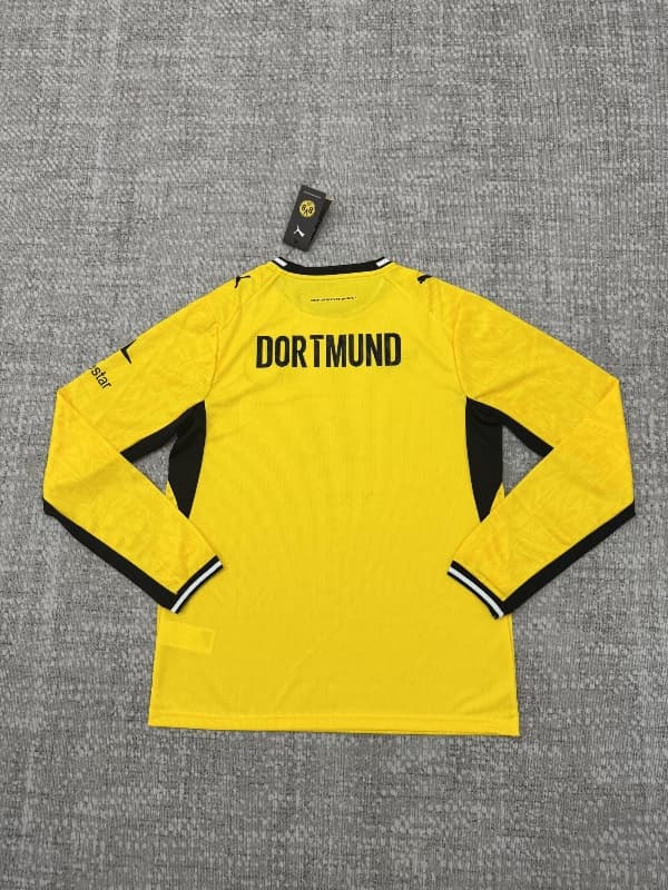 AAA(Thailand) Dortmund 26/27 Home Long Sleeve Soccer Jersey (Leaked)
