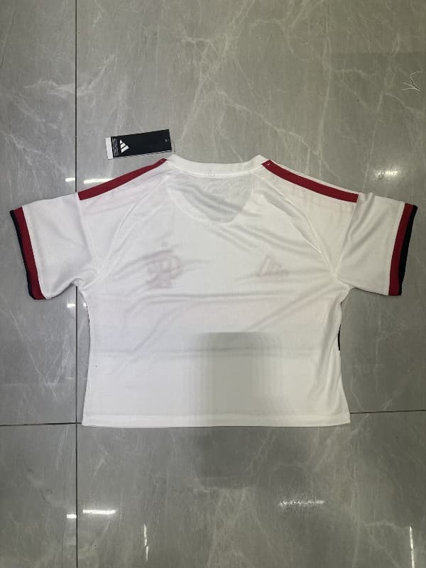 AAA(Thailand) Flamengo 2026 Away Women Cropped Soccer Jersey
